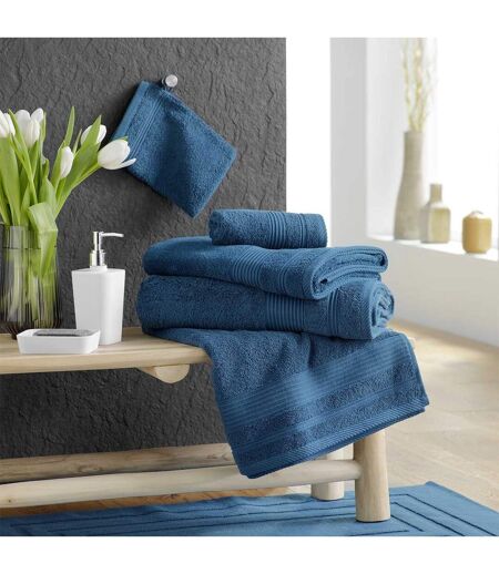 Lot de 2 Gants de Toilette Tendresse 15x21cm Saphir