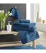 Lot de 2 Gants de Toilette Tendresse 15x21cm Saphir-4