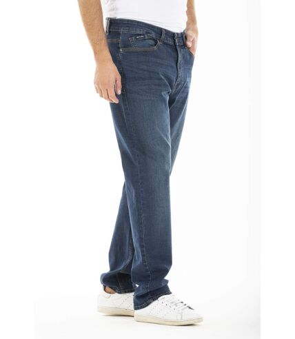 Jeans stretch RL70 Fibreflex® coupe droite tendance denim used CESARE BLEU