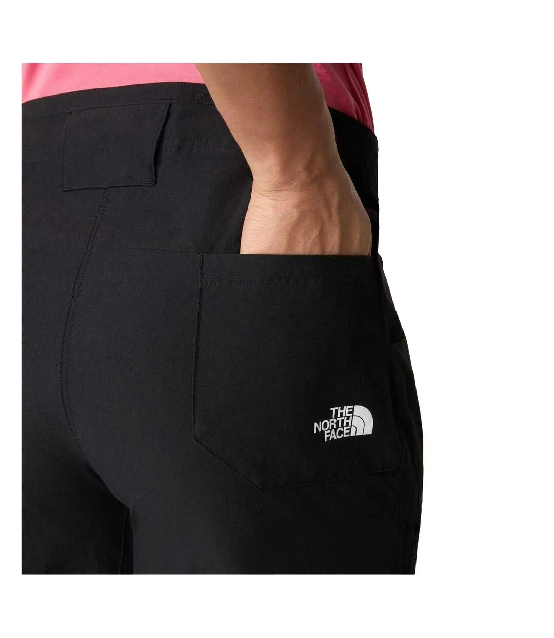 Womens/ladies Exploration Straight Trousers Black The North Face-4