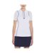 Womens/ladies Contrast Trim Regular Golf Polo Shirt Bright White Original Penguin-1
