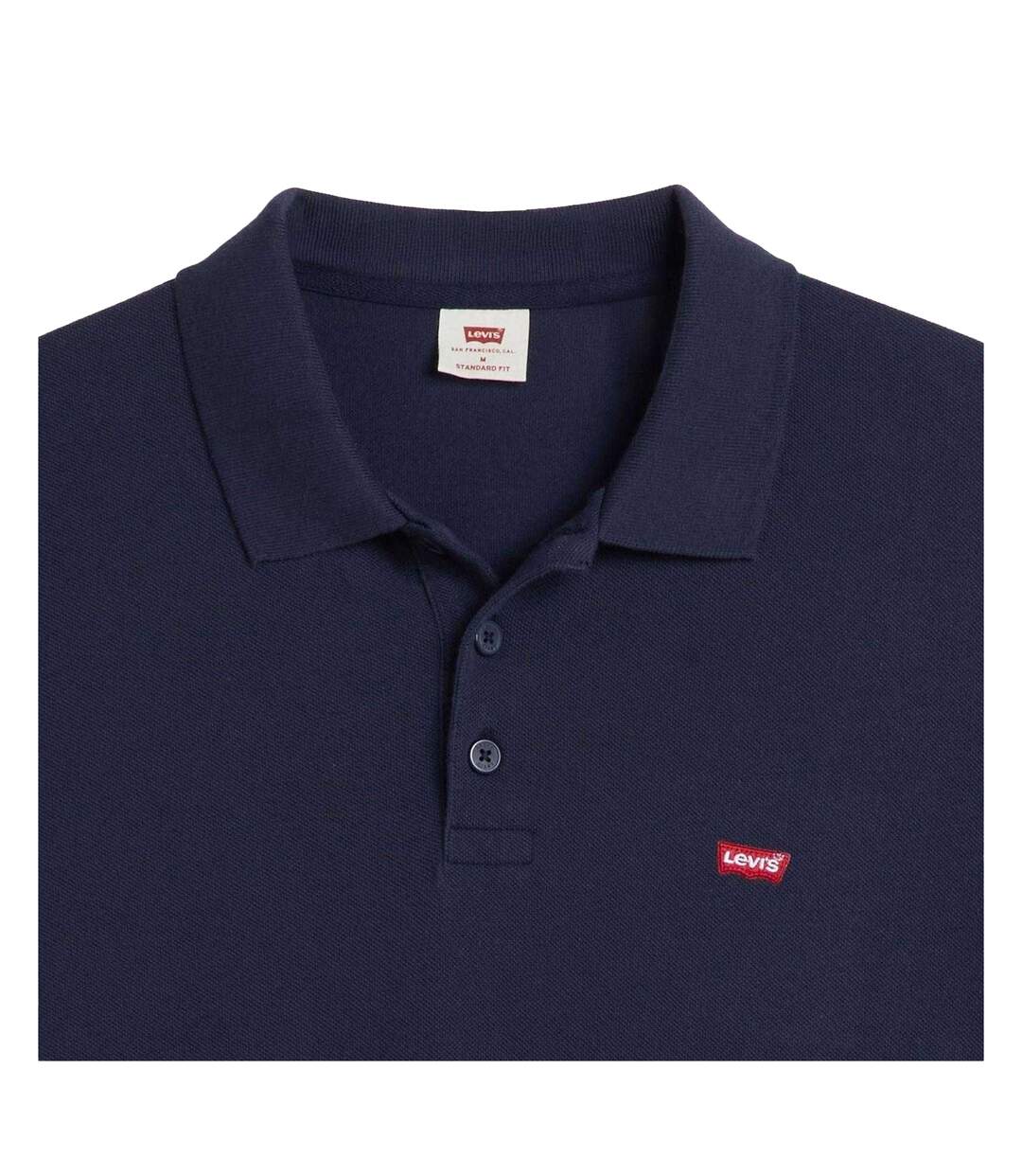 Mens Housemark Polo Shirt Navy Levis-4