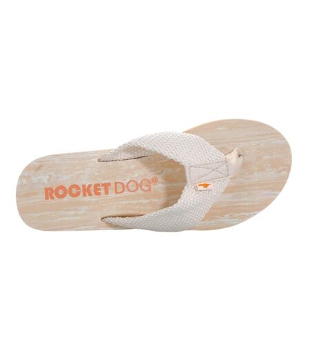 Sandales À Talons Compensés Diver Femme Crème Rocket Dog