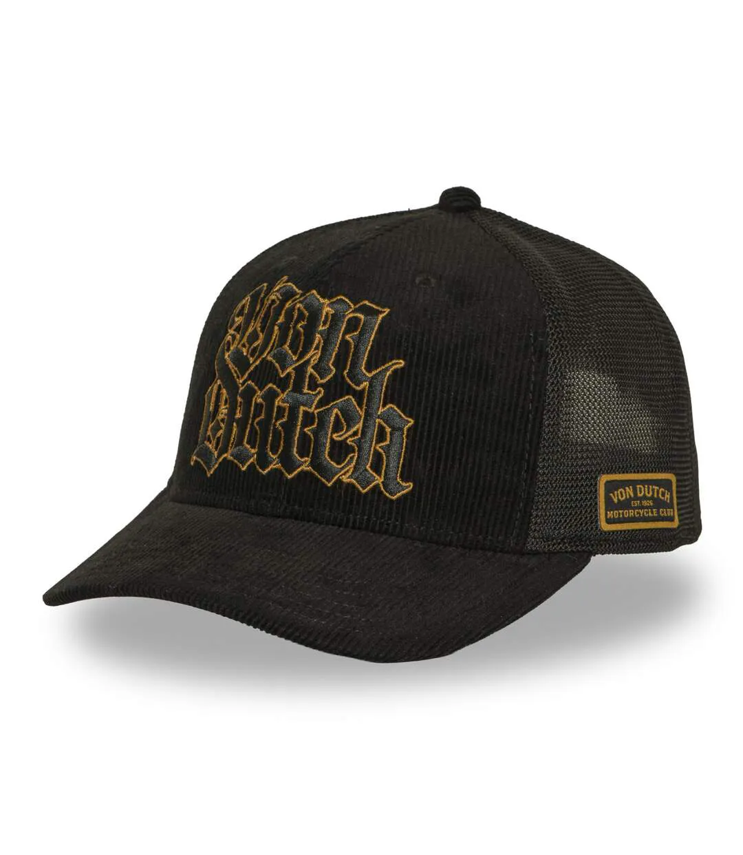 Casquette semi curve premium avec broderie Can Metal Vondutch-1