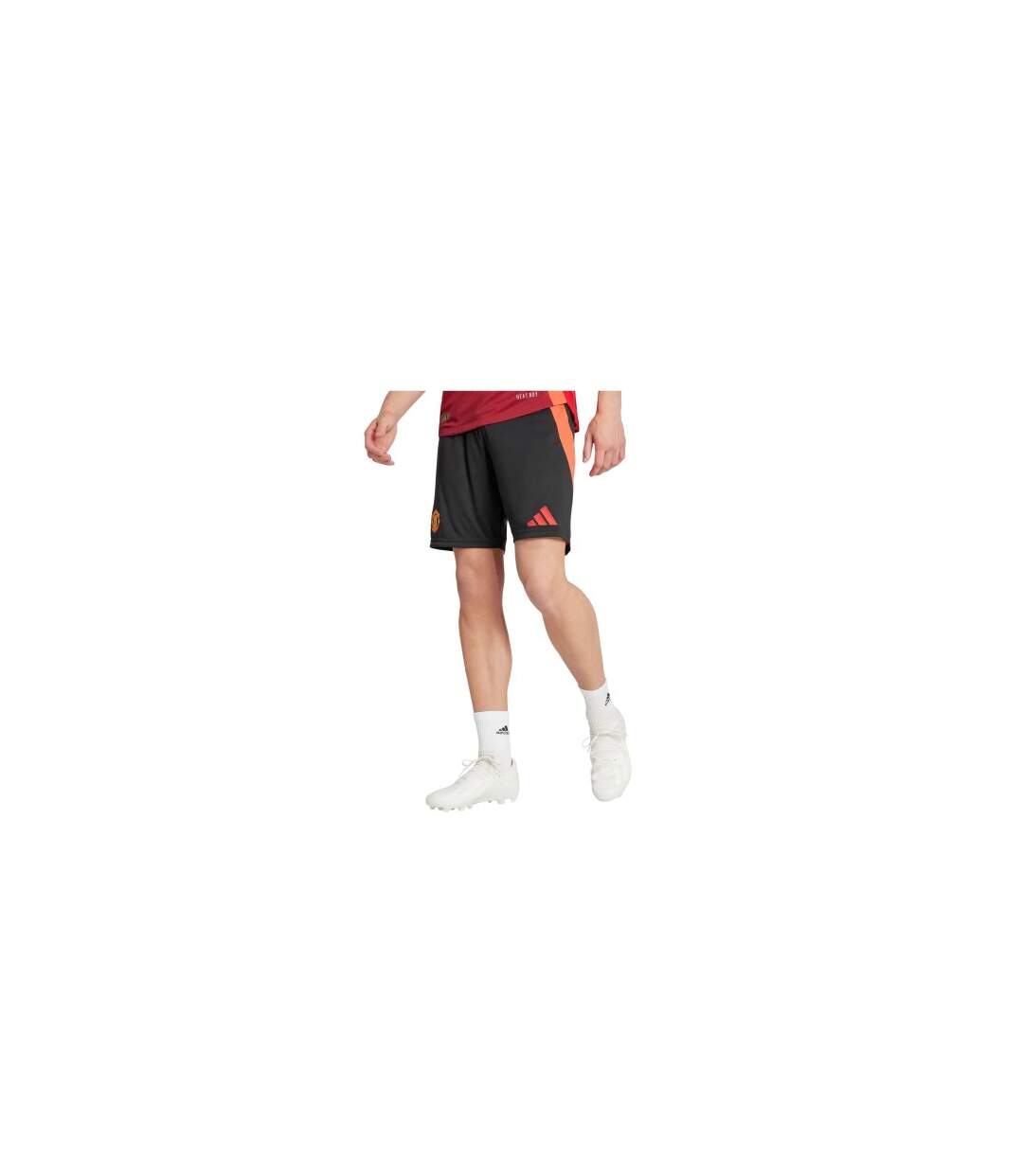 Short Motif/style Manchester United Fc Homme Noir Adidas-1