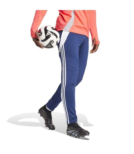 Pantalon De Survêtement Tiro Winterized Homme Bleu Marine Foncé Blanc Adidas