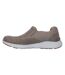 Mens Arch Fit Crosser Locke Trainers Taupe Skechers-2