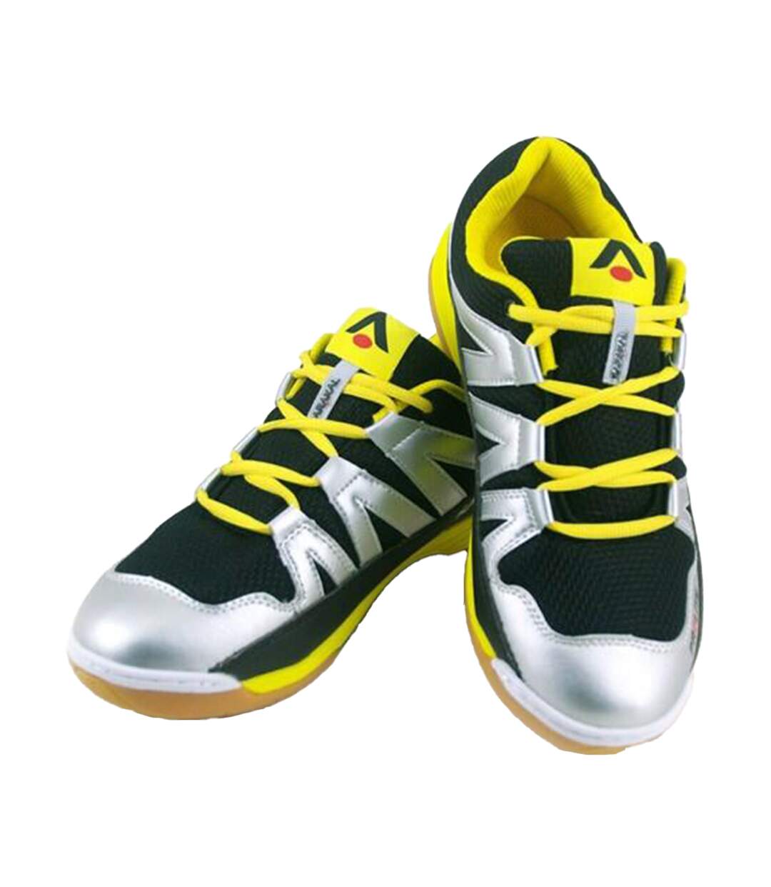 Chaussures De Salle Prolite Homme Argenté Noir Jaune Karakal-1
