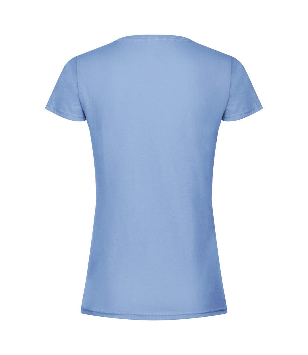 T-shirt femme bleu ciel Fruit of the Loom