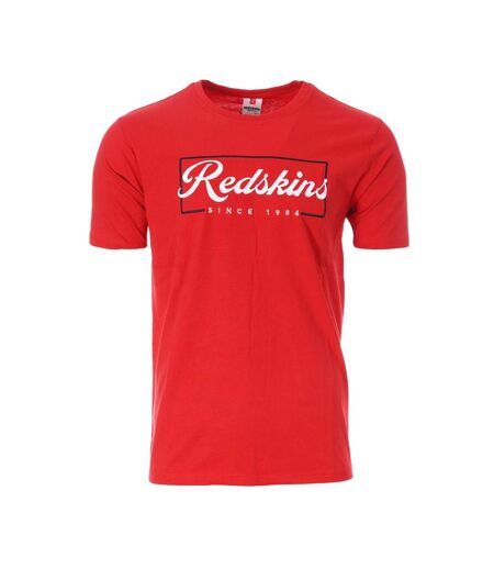 T-Shirt rouge homme redskins ts6074