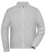 Veste sweat zippée workwear - Homme - JN1810 - gris chiné