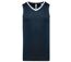 Maillot de basket - Homme - PA4050 - bleu marine et blanc-1