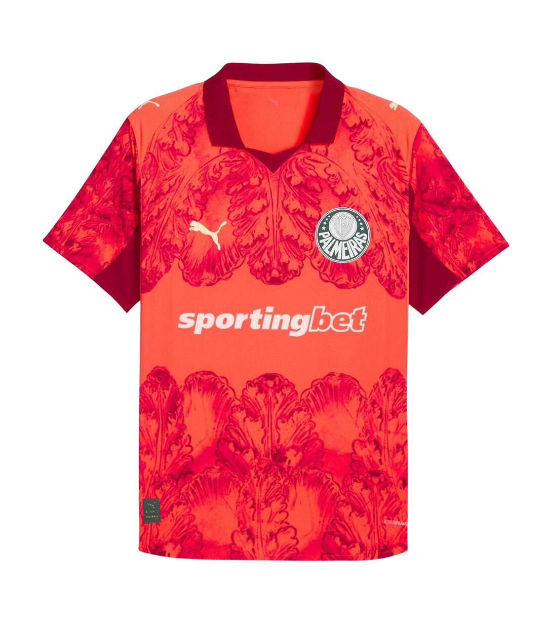 Maillot De Gardien De But Motif/style Puma 25/26 Homme Rouge Vif SE Palmeiras-2