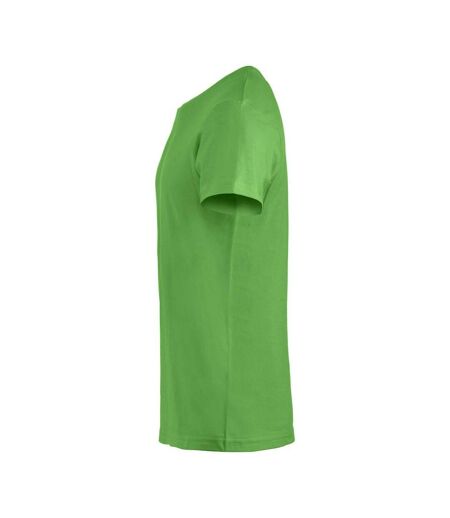 T-shirt Basic Homme Vert Pomme Clique