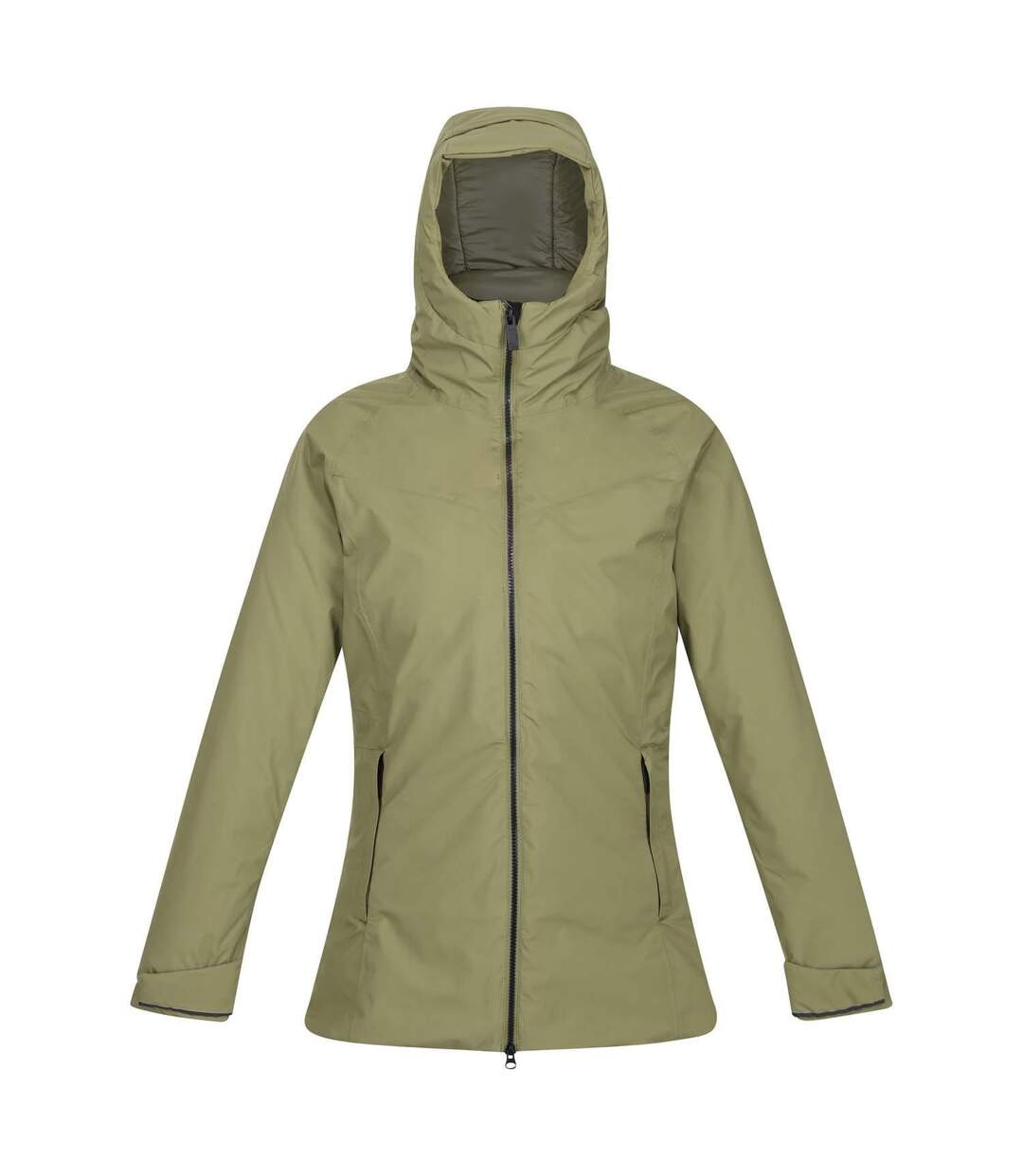 Womens/ladies Sanda Ii Waterproof Jacket Green Regatta-3