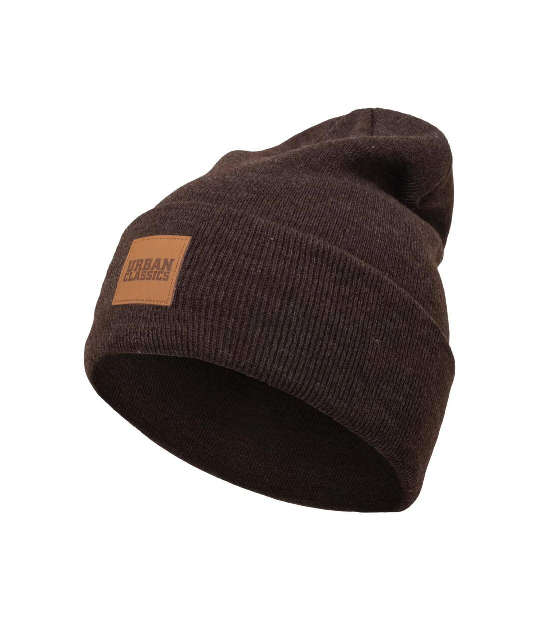 Bonnet Marron Chiné Urban Classics-1