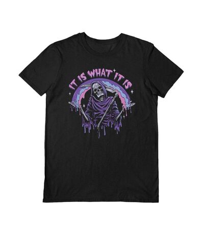 Ctkrstudio - T-shirt IT IS WHAT IT IS - Adulte (Noir) - UTPM7549