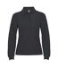 Roly Womens/Ladies Estrella Long-Sleeved Polo Shirt (Dark Lead) - UTPF4275