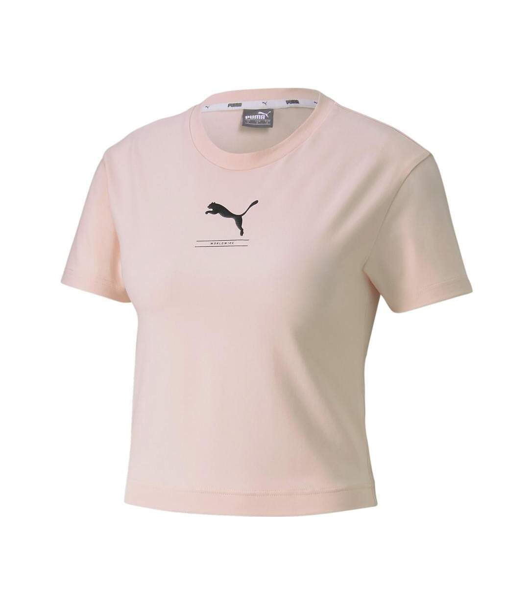 T-shirt Rose Femme Puma Nu-tility - XL-1