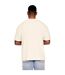 Mens Core Ringspun Cotton Oversized T-shirt Ecru Casual Classics-2