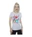Disney T-shirt en coton Cheer Lilo And Stitch Femme/Femme (Gris sportif) - UTBI25684-2