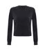 Haut Manches Longues Motif/style Côtelé Femme Gris I Saw It First-1