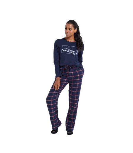 Ensemble de pyjama long dream femme bleu marine Mountain Warehouse