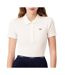 Polo blanc femme lacoste df5377-1