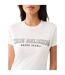 T-shirt Motif/style Logo Femme Blanc True Religion-4