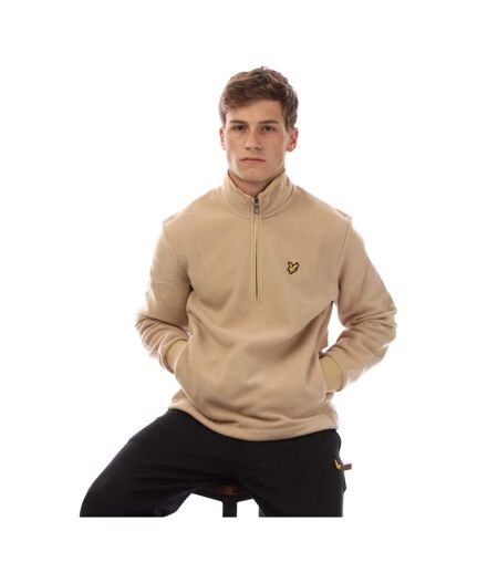 Polaire Homme Beige Lyle & Scott