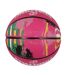 Ballon De Basket Motif/style Marbré Taille 7 Rose Spalding-4