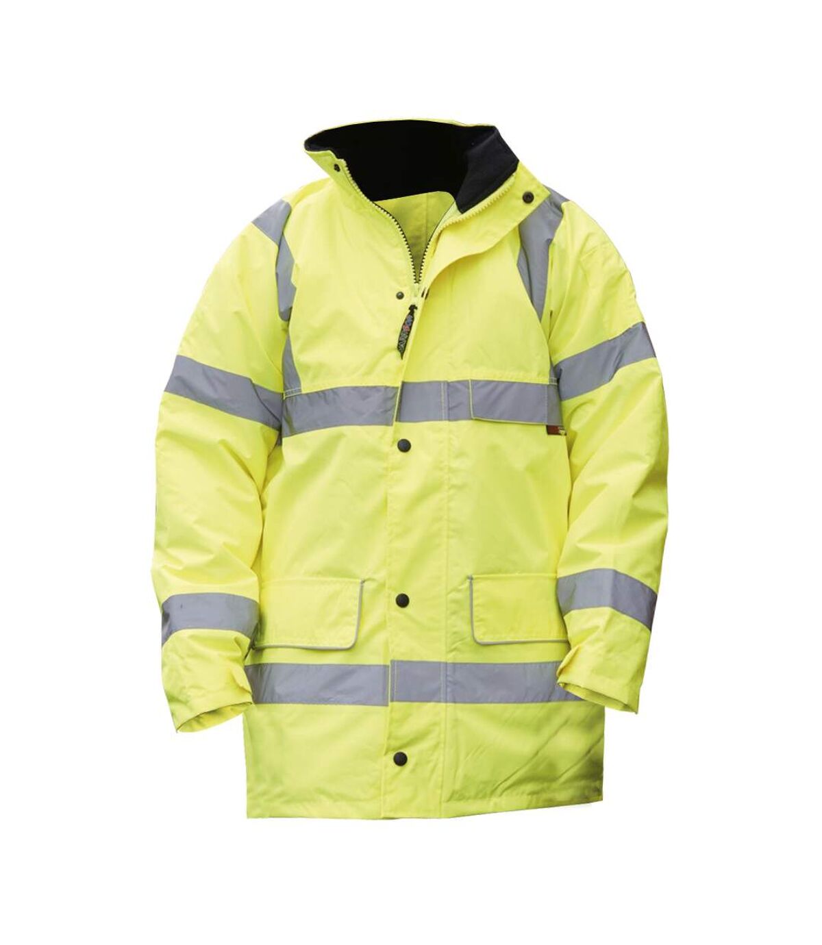 Warrior Mens Nevada High Visibility Safety Jacket (Fluorescent Yellow) - UTPC212
