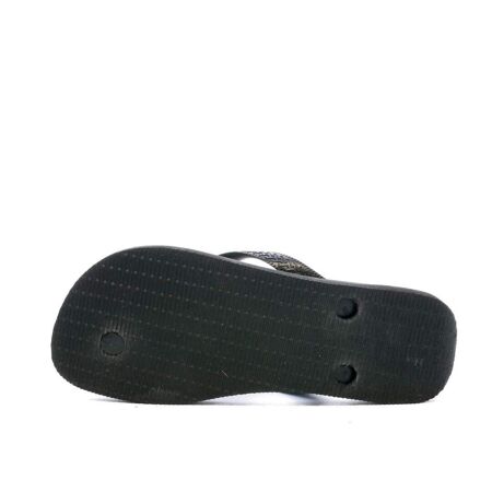 Tongs Noir Mixte Havaianas Logomania - 37/38