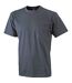 T-shirt homme poche poitrine - JN920 - gris graphite - workwear
