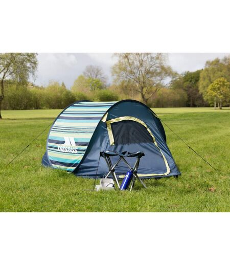 Swift 2 patterned pop-up tent one size lemongrass stripe Trespass