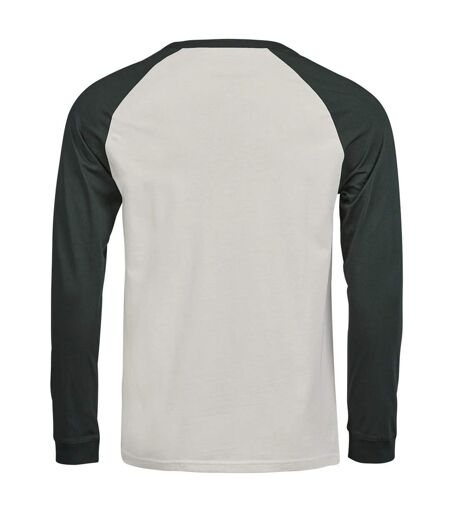 Unisex Adult Unlabeled Baseball T-shirt Cement Dark Green Tee Jays