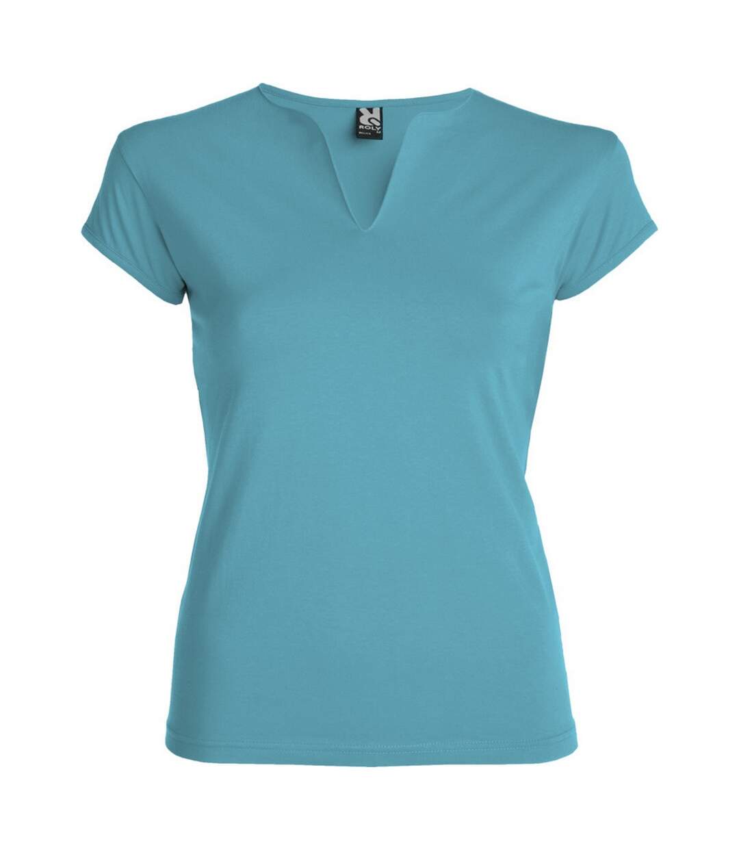 Womens/ladies belice t-shirt turquoise Roly-1