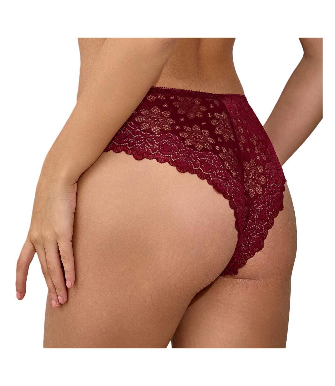 Tanga prune femme les petites bombestamara - l-2