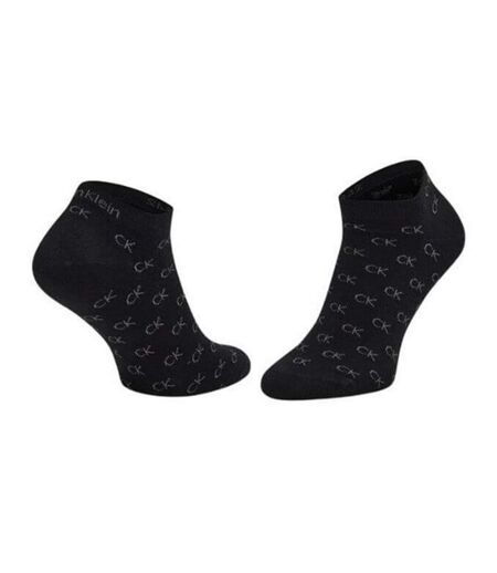 Socquettes Motif/style Logo Brodé Homme Noir Calvin Klein