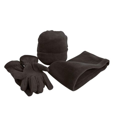 Set D'accessoires L Noir Result Winter Essentials