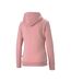 Sweat à Capuche Rose Femme Puma Logo Hoodie - XS