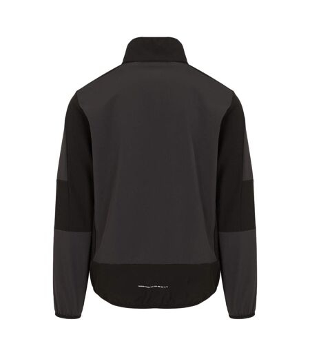 Regatta Unisex Adult E-Volve 2 Layer Soft Shell Jacket (Ash/Black) - UTRG9991