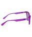Lunettes De Soleil Motif/style Œil De Chat Jeans Femme Taille Unique Lilas Calvin Klein-3