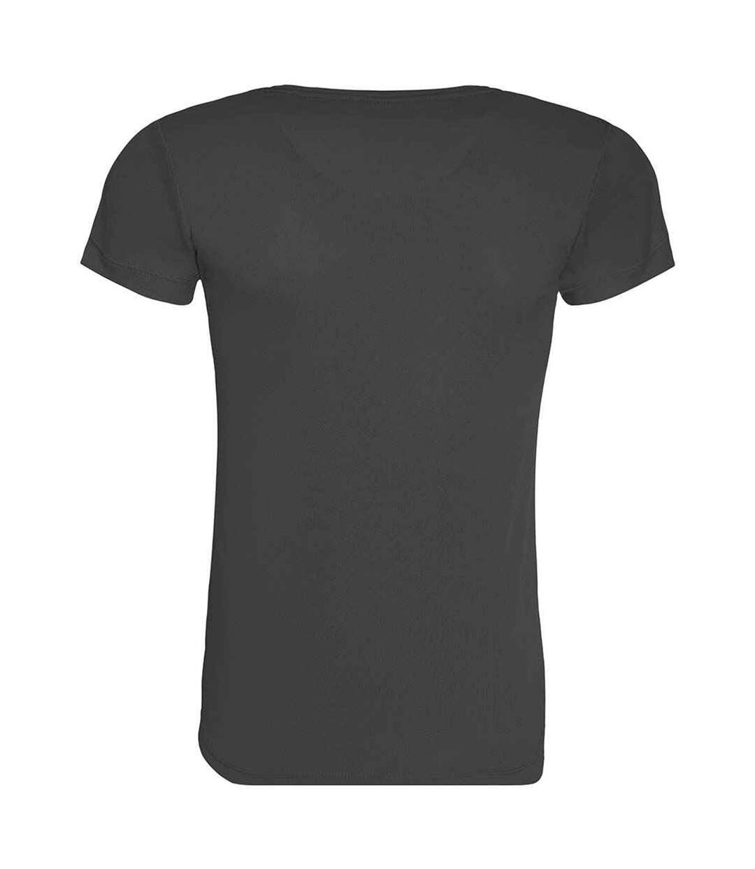 T-shirt cool femme anthracite Awdis-2