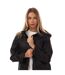 Womens/ladies Malou Coated Raincoat Black Vero Moda-3