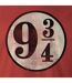 T-shirt Platform 3/4 Homme Rouge Harry Potter-3