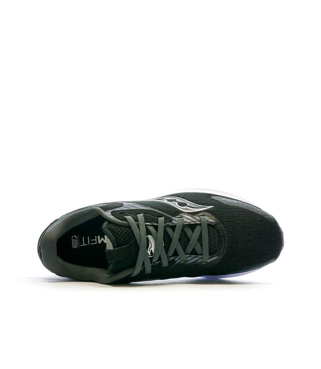 Chaussures de running noir/blanche homme saucony axon 2-4