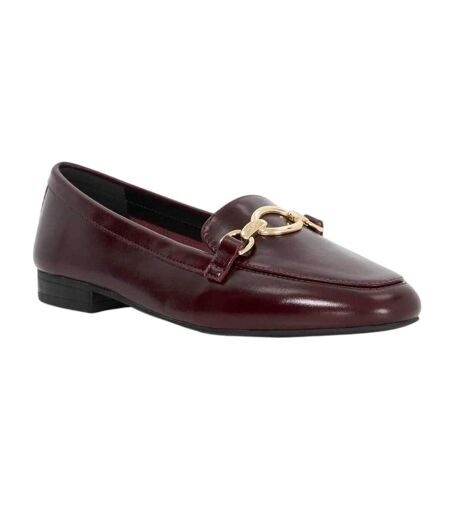 Mocassins Gladia Femme Bordeaux Dune London