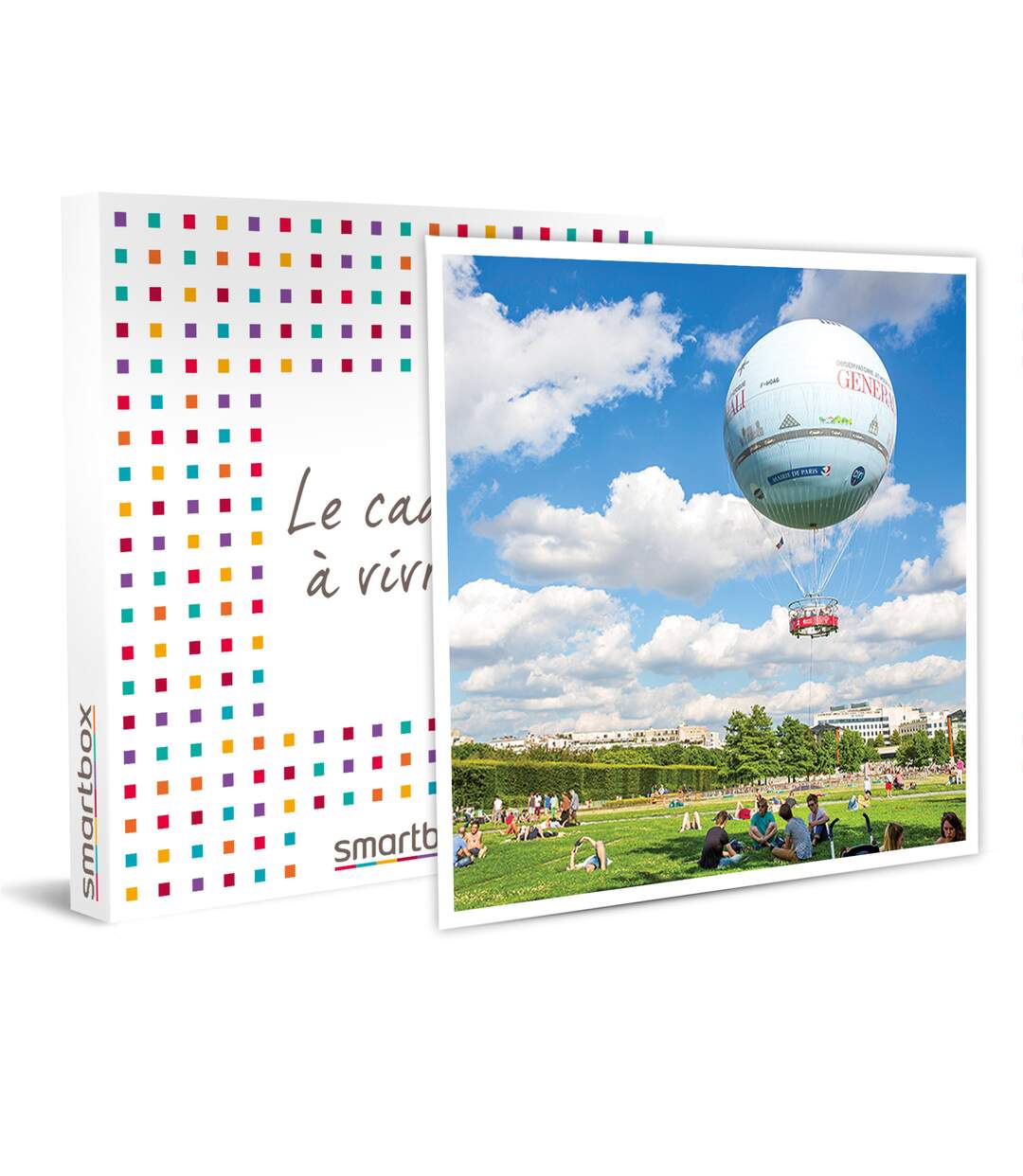 SMARTBOX - Élévation en montgolfière pour 2 dans le ballon Generali au-dessus de Paris - Coffret Cadeau Sport & Aventure