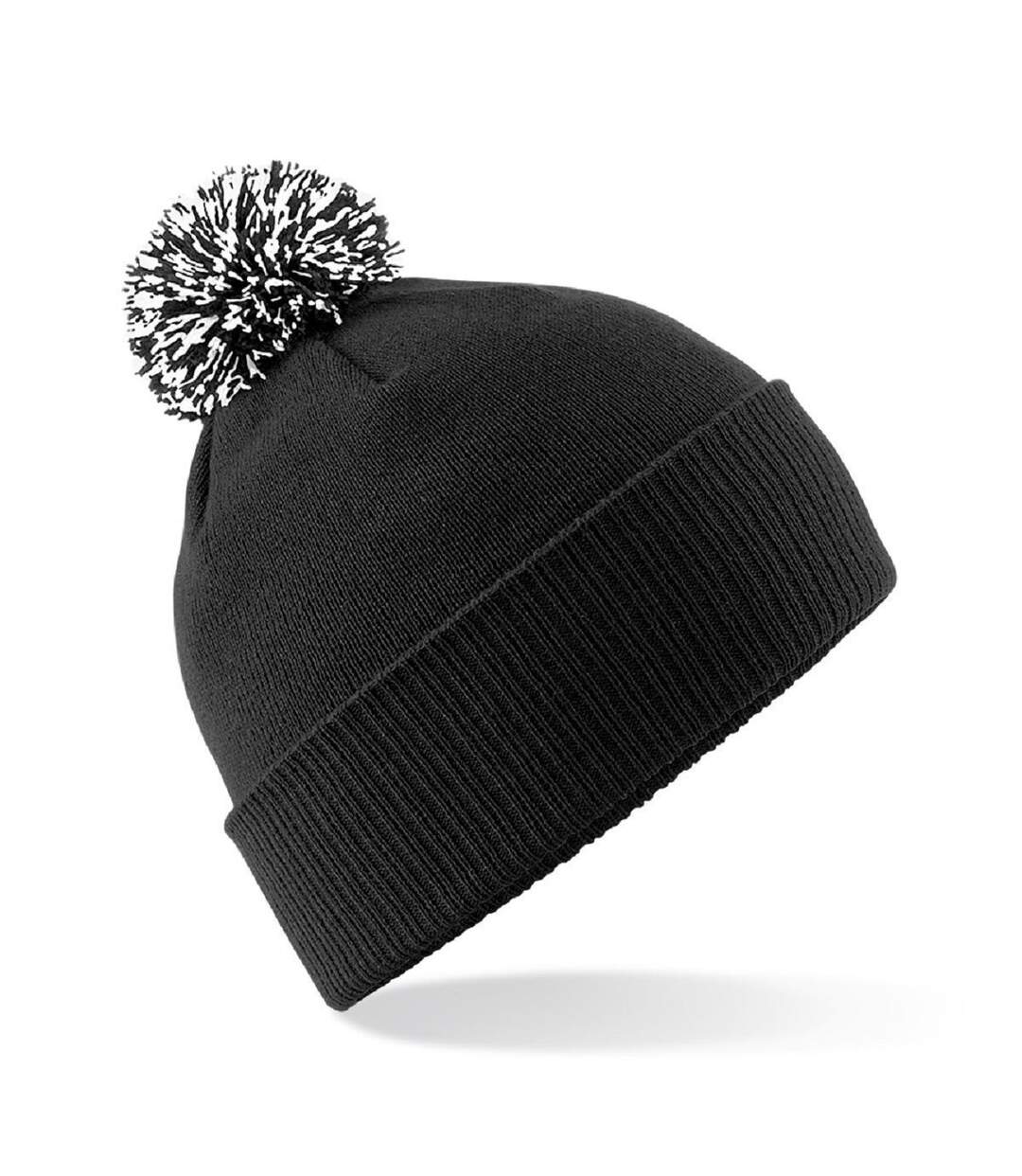 Bonnet snowstar - Adulte - B450 - noir et blanc-1